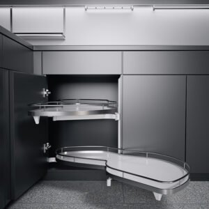 LeMans lentynėlės kampinei spintelei