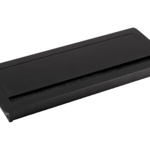 STRONG aliumininė laidų įvorė 240X100X29 mm juoda