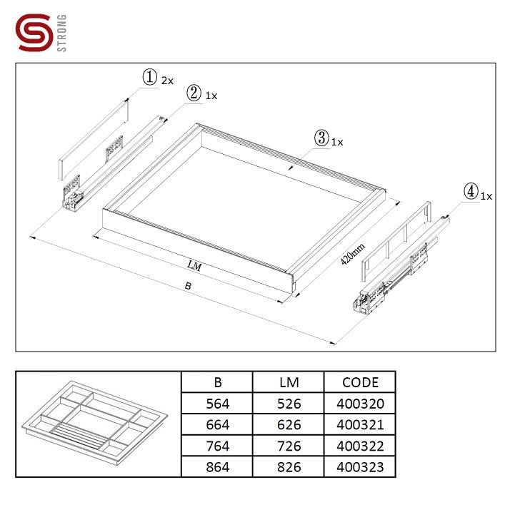 StrongWire juvelyrinių papuošalų stalčius - Image 5