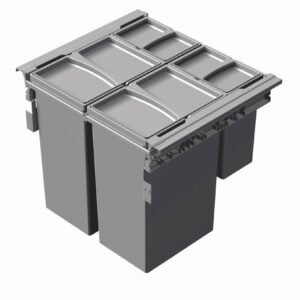 Šiukšliadėžė Gollinucci Sorter Concept 560 – 600mm (2X29L+2X8L)