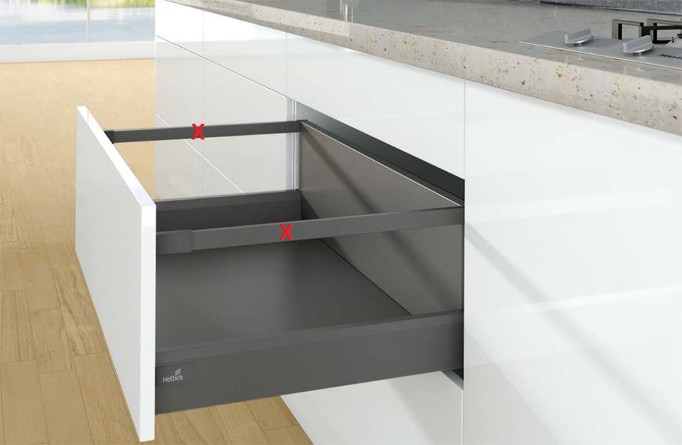 K‑Hettich ArciTech stalčių sistema - Image 3