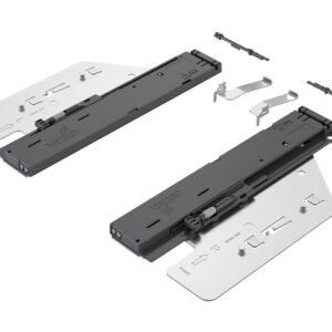 Hettich 9257891 Actro You / Actro 5D atidarymo mechanizmo komplektas Push To Open Silent, 270-600 mm/8-20 kg