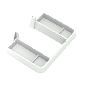 Gollinucci stačiakampis sifonas Saver gylis 270 mm balta