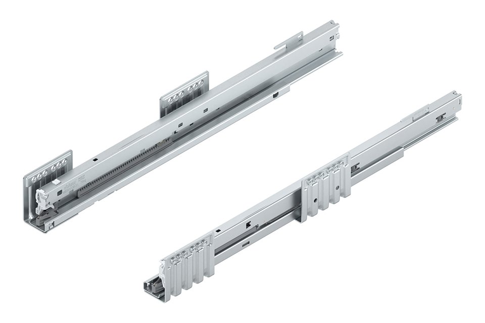 Blum 453.5501BZ bėgeliai MERIVOBOX, 70 kg, 550 mm, atliekų rūšiavimo stalčiui (pora)