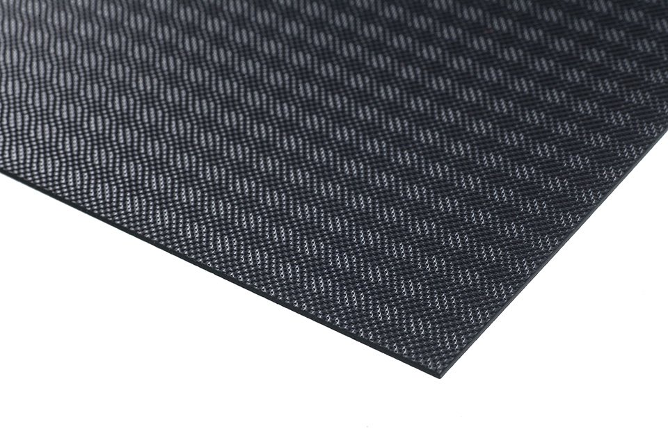 AGOFORM neslystantis kilimėlis Ago-Kristall 822 × 474 mm juoda