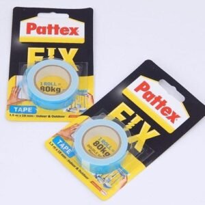 PATTEX dvipusė lipnioji juosta - 80 kg 1,5 m