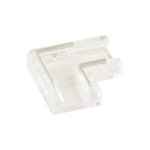 StrongLumio jungtis LED juostoms Corner 2 kontaktai 10 mm