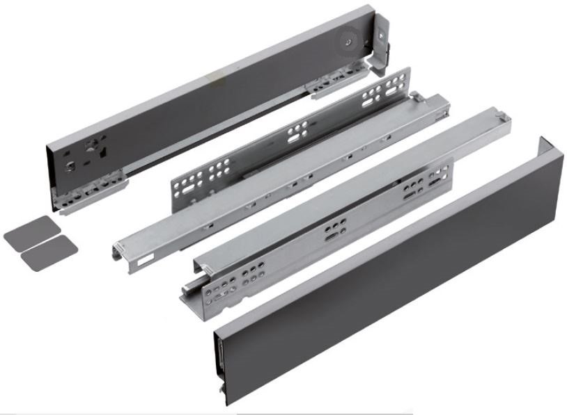 StrongMax 16 stalčiaus sistema 89/600 mm, 40 kg, pilka