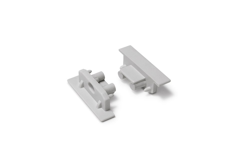 StrongLumio antgaliai Groove 10 profilio, tiesus pilka (pora)