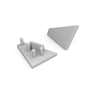 StrongLumio antgaliai Corner 10 gen2 profilio pilka (pora)