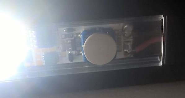 StrongLumio LED mechaninis jungiklis 12/24V skirtas profiliams, 90W/180W - Image 3