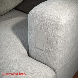 Versahit Mono elektros lizdas 1X230V prancūziško tipo, juoda