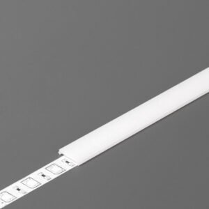 StrongLumio difuzorius C2 profiliui Slim 8/Smart10 užspaudžiamas 2000 mm pieno spalvos