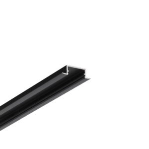 StrongLumio LED profilis Begtin 12, 2000 mm juodas anoduotas