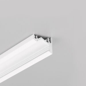 StrongLumio LED profilis Corner 10, baltas dažytas, 2000 mm