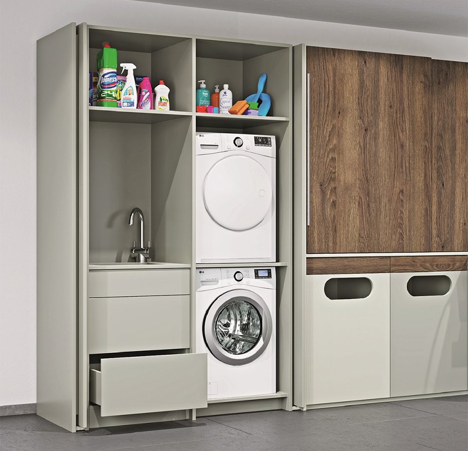 Hettich KA 5740 įstumiamų durelių bėgelių komplektas, 600 mm, iki 14 kg - Image 3