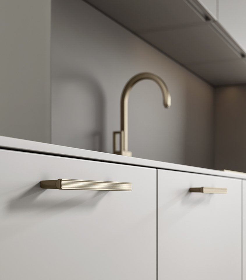 Rankenėlė Marella Design Riva, 1088 mm, juoda matinė - Image 3