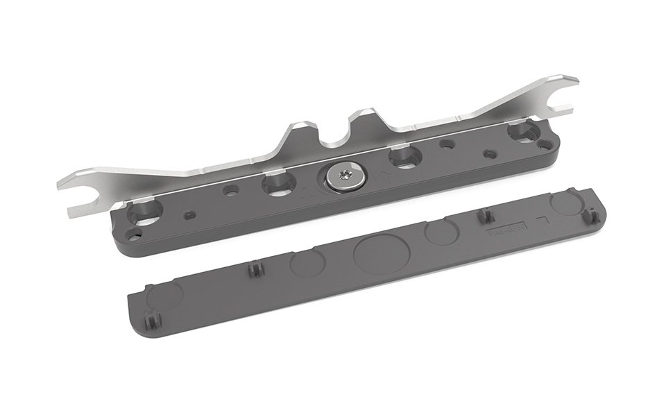 Kesseböhmer 272443 FREEslim Flap fasado tvirtinimas, medvaržtis, antracito
