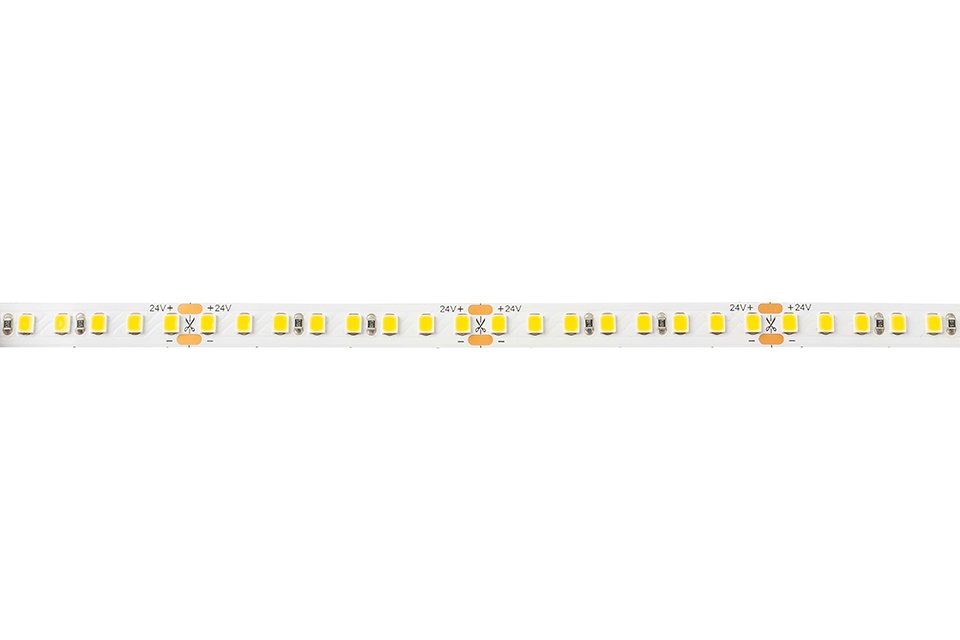StrongLumio LED juosta didelio ryškumo 24V 12W/m (160 LED/m) 8 mm, neutrali balta – 1 m