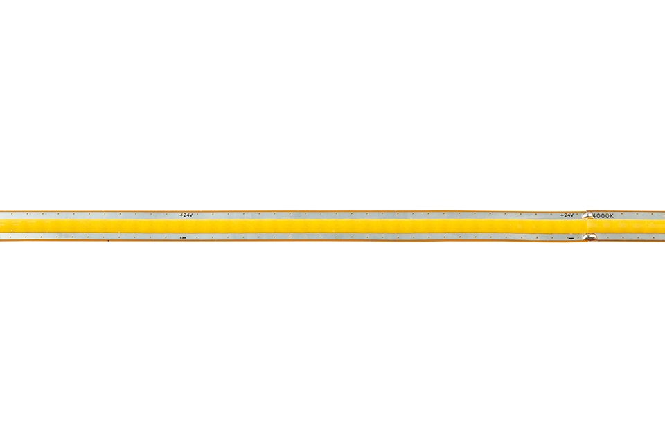 StrongLumio LED juosta laisvai kerpama COB 24V 12W/m (528 LED/m), 8 mm, šalta balta – 1 m