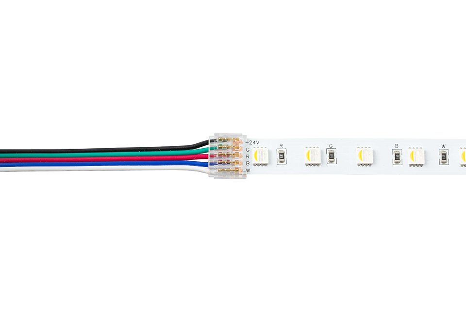 StrongLumio RGBW LED juostos jungtis, 12 mm – 5 gyslų laidas - Image 2