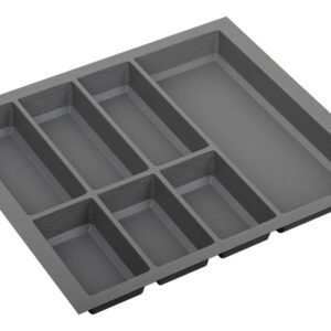 AGOFORM įrankių dėklas Classico Split 522 × 474 mm antracitas