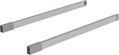 Hettich 9121993 ArciTech išilginis relingas 450 kairysis sidabro (1 vnt.)