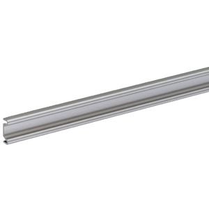 Hettich 76478/2 SlideLine 97 apatinis bėgis, 2000 mm, sidabro anoduota