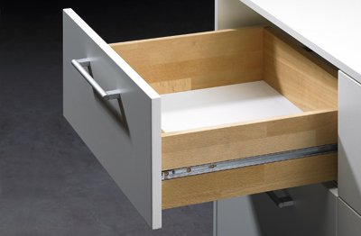 Hettich 71835 KA 1730 dalinio ištraukimo rutulinių bėgelių komplektas, 350 mm/10 kg, 17 mm grioveliui - Image 2