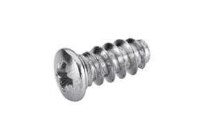 HETTICH 40006 eurovaržtas 6.3 x 11 mm, pusapvalė galvutė