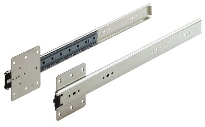 Hettich KA 5740 įstumiamų durelių bėgelių komplektas, 650 mm, iki 14 kg