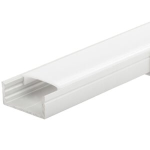 StrongLumio LED profilis Fanto, 2000 mm sidabro spalvos anoduotas